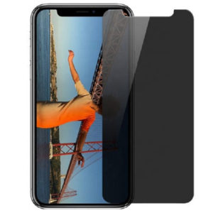 New Trends Full Cover Privacy Tempered Glass for iPhone X Screen Protector 2.5D Smooth Edge