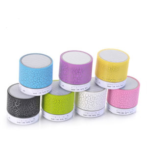 Night Light LED USB FM Color Loudspeakers Portable Box Subwoofer Support TF Wireless Bluetooth Speaker