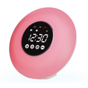 Wake up Light Alarm Clock Bluetooth Speaker