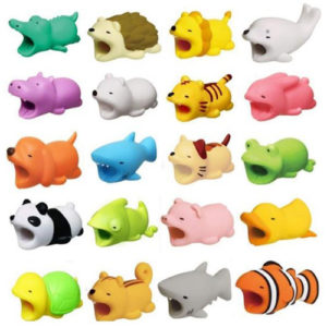 custom cute cable animal bite protector