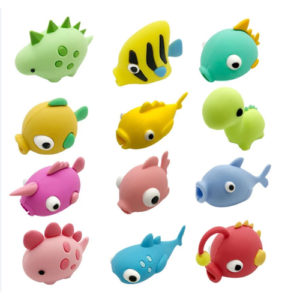 Cute Cartoon Animal For Cable Protector Bite