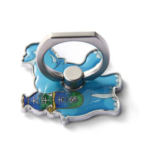 Mobile phone ring stand holder