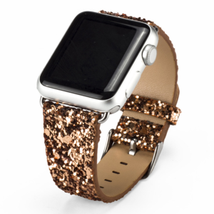 Glitter PU Leather Band for Apple Watch
