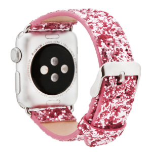 Glitter PU Leather Band for Apple Watch