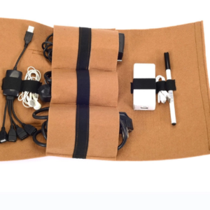 Charger Holder Case  Felt Cable Organizer