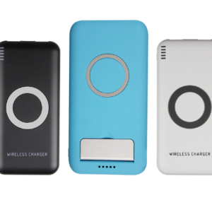 Qi Wireless Charger Power Bank With Stand