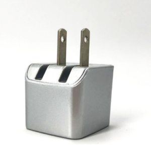 Fordable 2.4A dual usb wall charger