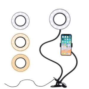 Selfie Ring Light, Phone Light Ring, Selfie Ring Light with Cell Phone Holder