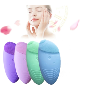 Handheld multiple beauty cleaner waterproof electric silicone facial cleansing instrument