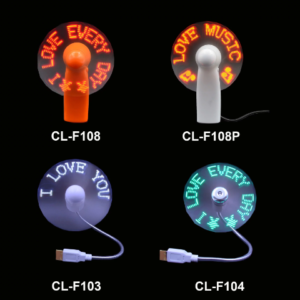 Customized Plastic Novelty Led Message Fan,Message Led Hand Light Mini Fan