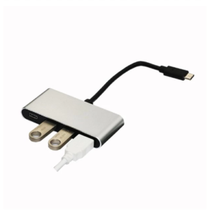 4 port PD high speed slim usb por c hub