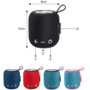 Waterproof IPX67 Travel Mini Portable Color Pool Bluetooth Speaker