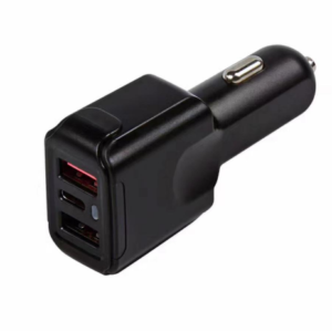 Quick Charge QC 3.0 Type C 3 USB Port Car Charger