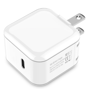 PD wall charger 18W fast charge for iPhone X US plug Super Mini