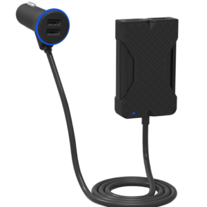 Travel charger with fixed light-ning cable