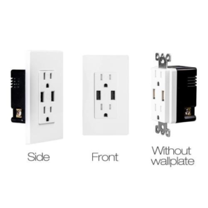 2USB High security electrical switched plug and socket