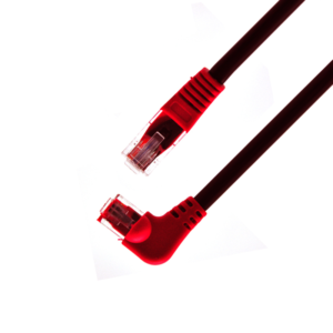 90 Right angle CAT.5E UTP  internet router lan ps3 extension cable 2M 3M 5M