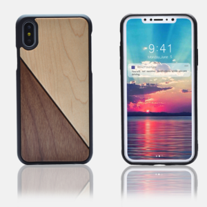 Bamboo Wood Phone Case For iPhone X