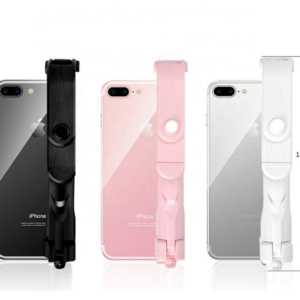 bluetooth selfie stick with wireless remote and tripod stand for Android & iphoneX/XS IOS gift box