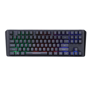 game keyboard 87 keys wired led game keyboard