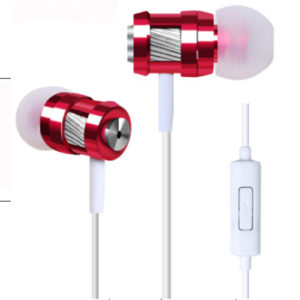 Metal earphone with mic- 02