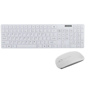 Wireless Keyboard 2.4GHz Portable Mini Wireless Keyboard with Touchpad Mouse