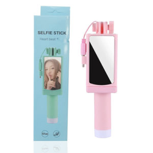 selfie stick with mirror 67cm sticker