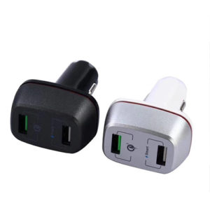 Double usb QC 3.0 Car chager 2 usb car chargers