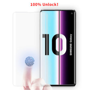 2019 New Products Liquid UV Glue Tempered Glass for Samsung Galaxy S10/S10 plus Full Glue Screen Protector