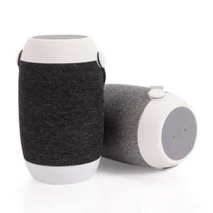 Cylindrical  fabric bluetooth speakers wireless speaker