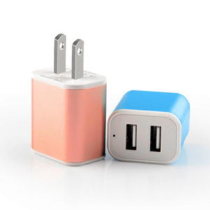 Hot sale Dual USB wall adapter