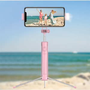 Selfie Stickwith Foldable Tripod Stand and Remote