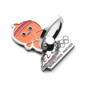 Mobile phone ring stand holder