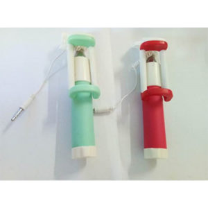 mini wired selfie stick