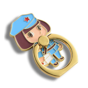 Mobile phone ring stand holder