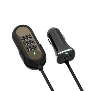 New arrival fast car charger with charger adapter