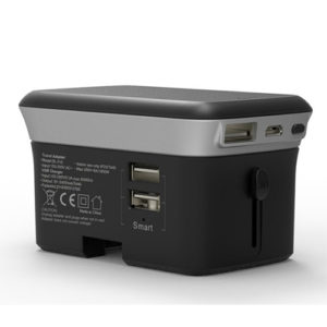 Portable Wall Outlet Foldable Plug Universal Travel Adapter with USB