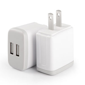 Dual USB wall charger