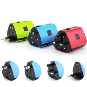 Portable fast phone charger usb power universal travel adapter