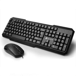 wireless Keyboard Rii i8 black 2.4GHZ wireless keyboard with touchpad mouse
