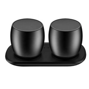 Wholesale cheap round music mini magnetic horn wireless bluetooth speaker