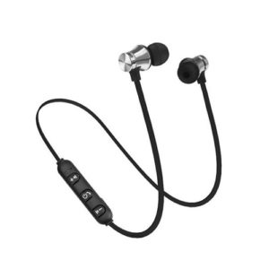 Bluetooth headset dual in-ear magnetic hanging neck  sports headphones