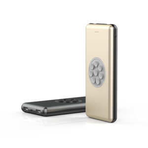 suction 10000mah power bank wireless charger