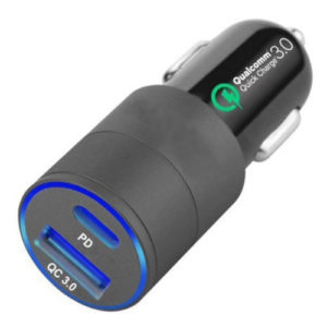 Type C PD Quick Charge    USB QC3.0 Car Charger