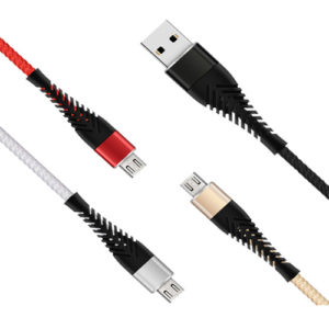 Braided  Fast Charger Micro USB Data