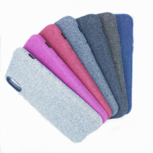 Recently Hot Selling Cloth+PC Back Phone Case