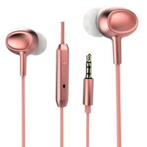 Fashion Colorful Portable Media Player Earbud   Sport Wired 3.5mm Earphone with Mic