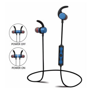 Portable BT Earphone with Magnetic Switch in ear earphone