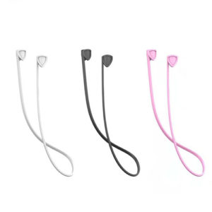 For airpod strap Anti-Lost Rope Wire cable connector Silicon Lanyard wireless earbuds
