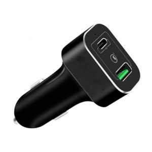 63W USB Car charger with PD power delivery